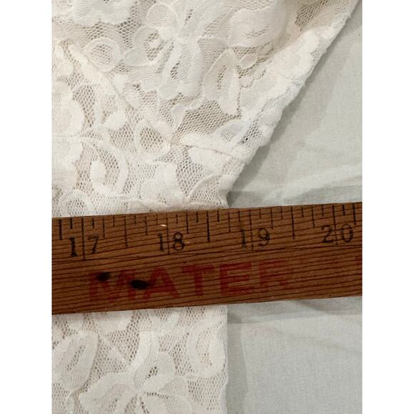 3-Stretch Semi Sheer Sparkle Floral Design Tops by 'Shoulders to Go' Small/Med - Picture 16 of 16